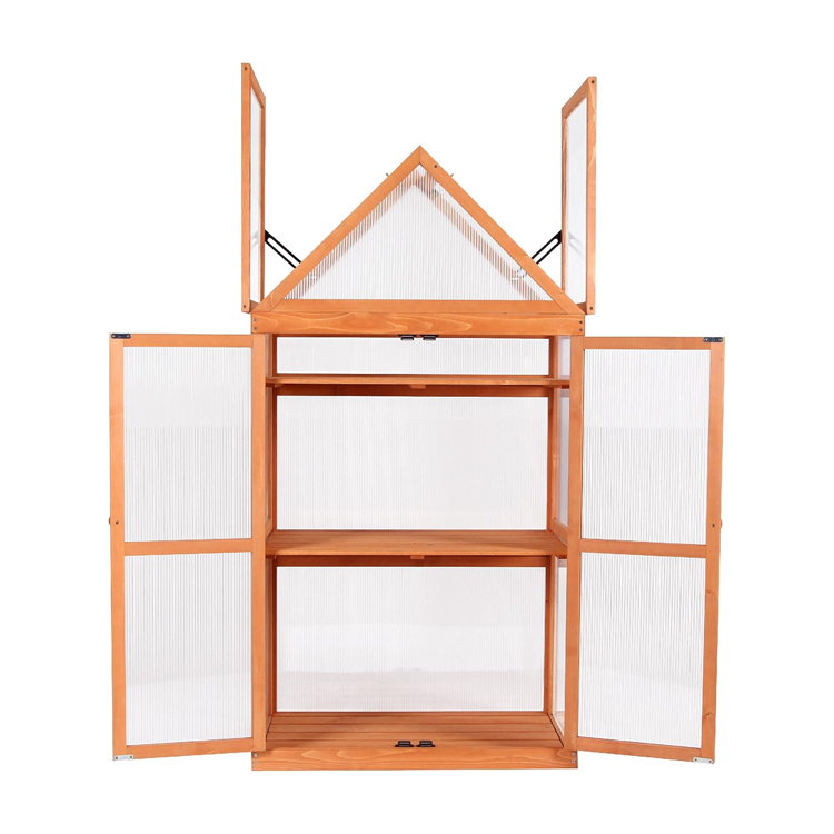 3-Tier Adjustable Greenhouse Growing Cabinet