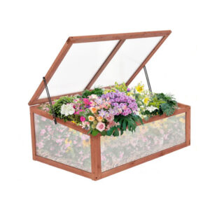 Compact Balcony Greenhouse with Transparent Polycarbonate Panels