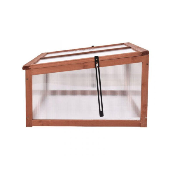 Compact Balcony Greenhouse with Transparent Polycarbonate Panels