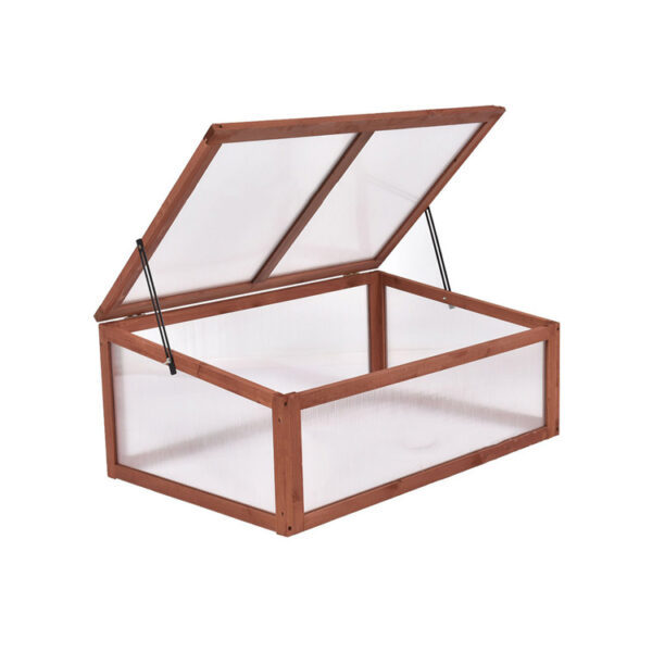 Compact Balcony Greenhouse with Transparent Polycarbonate Panels