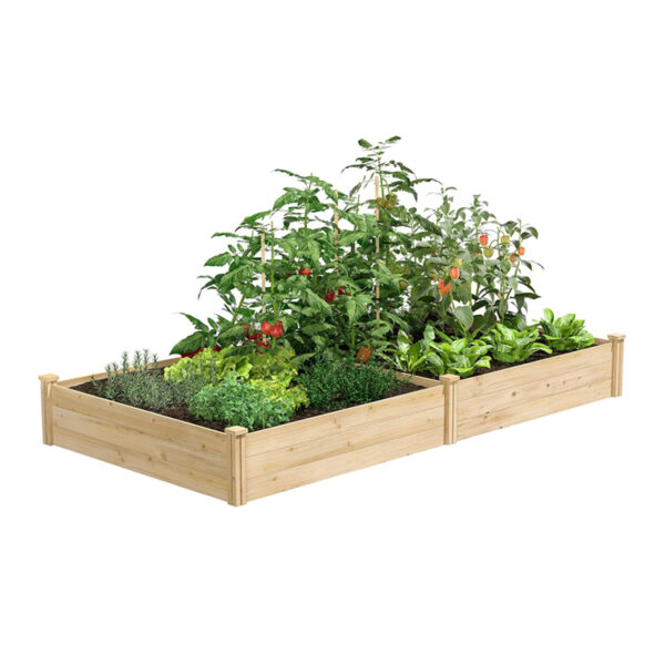 Modular Wood Raised Garden Bed Kit​​