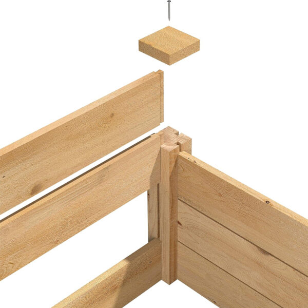 Modular Wood Raised Garden Bed Kit​​