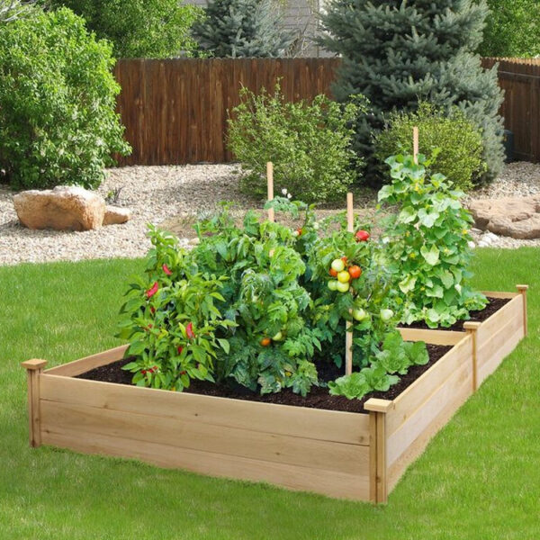 Modular Wood Raised Garden Bed Kit​​