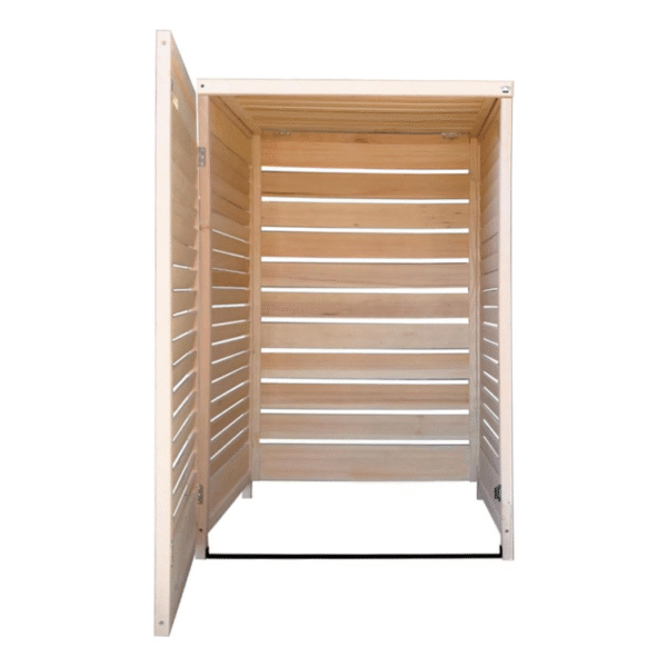 Pine Wood Wheelie Bin Enclosure