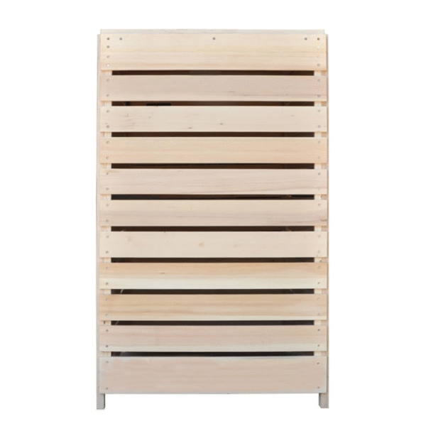 Pine Wood Wheelie Bin Enclosure