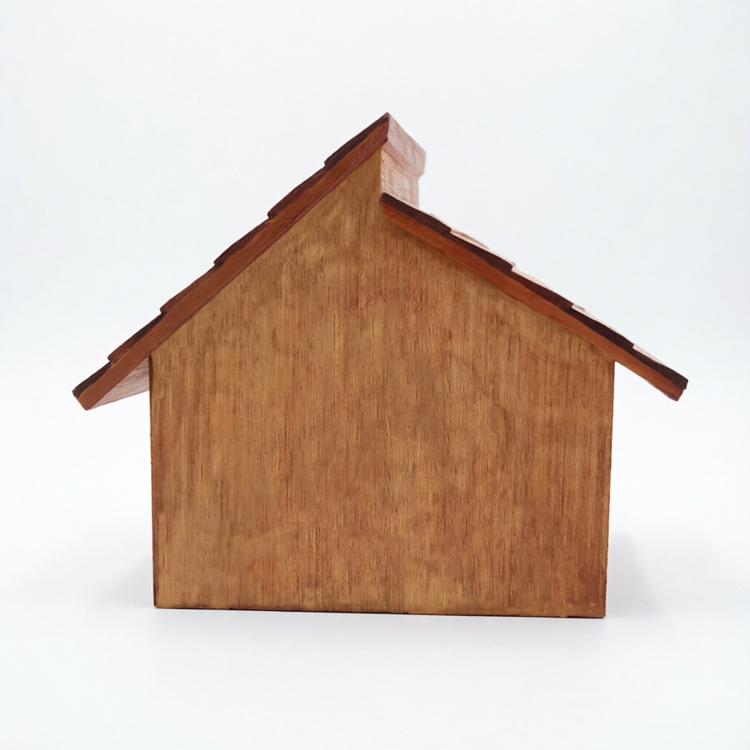 Premium Solid Wood Robotic Lawn Mower Garage with Access Roof - Image 3