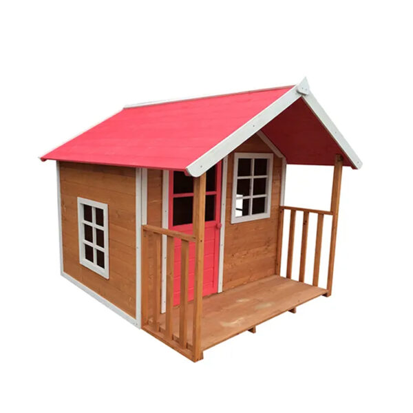 Vintage-Style Wooden Outdoor Playhouse
