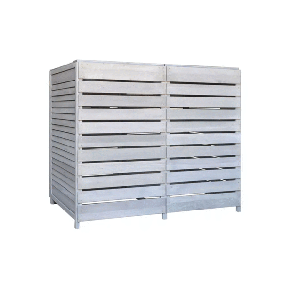 Wheelie bin storage box