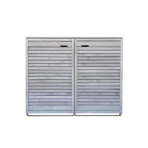Wheelie bin storage box