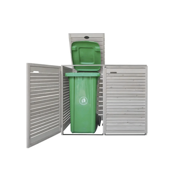 Wheelie bin storage box