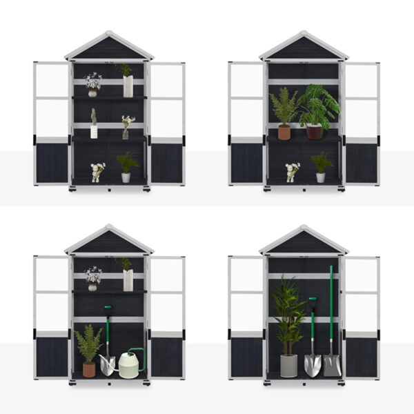 Wooden Garden Storage Cabinet