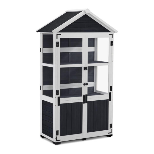 Wooden Garden Storage Cabinet