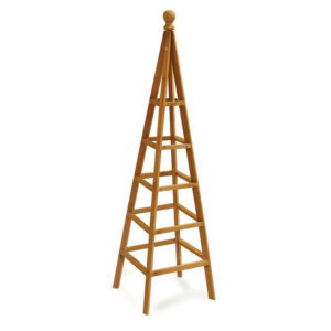 Wooden Obelisk Plant Support Trellis