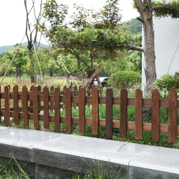 ​​Expandable Wooden Decorative Fence Panel for Gardens and Patios​​