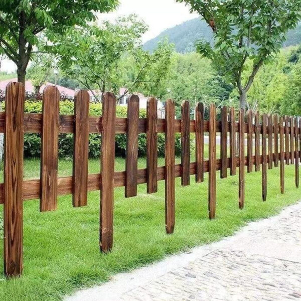​​Expandable Wooden Decorative Fence Panel for Gardens and Patios​​