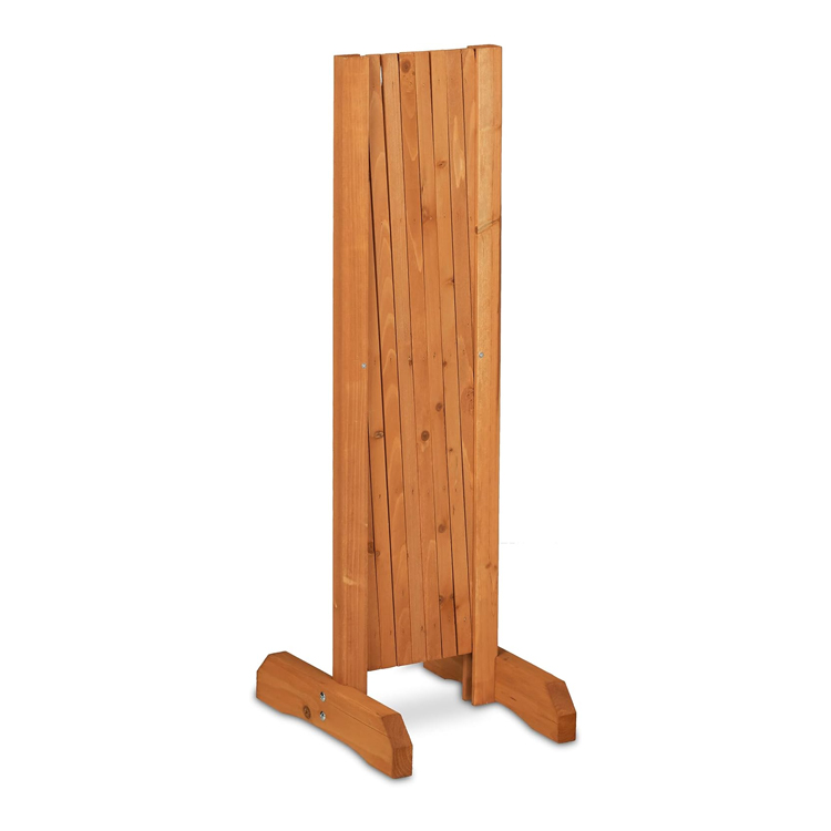 ​​Extendable Wooden Scissor Trellis for Climbing Plants​​