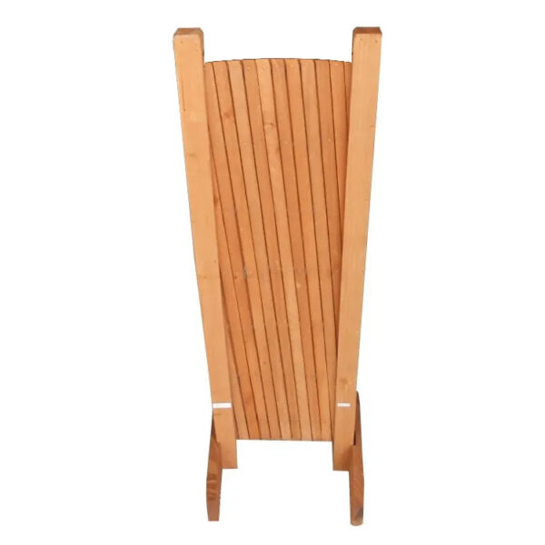 ​​Extendable Wooden Scissor Trellis for Climbing Plants​​