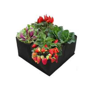 Divided Fabric Planter Bags with 4 Compartments for Gardening​
