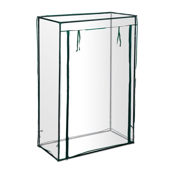 Foldable PVC Greenhouse Cover with UV Protection and Zippered Ventilation