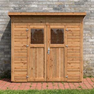 Outdoor Tool Shed Wood 165×149×78cm