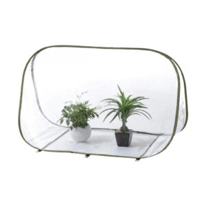 Pop-Up Transparent PVC Mini Greenhouse for IndoorOutdoor Plants