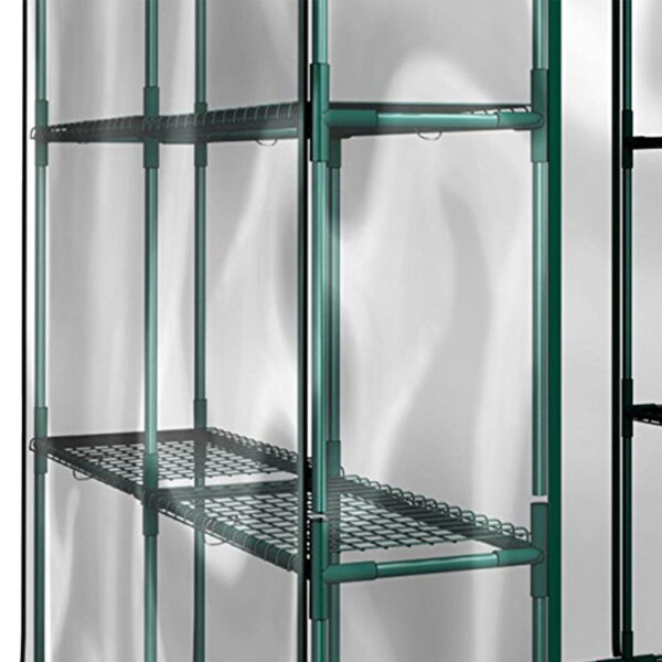 Walk-In Greenhouse with PVC Cover for Indoor and Outdoor Gardening​