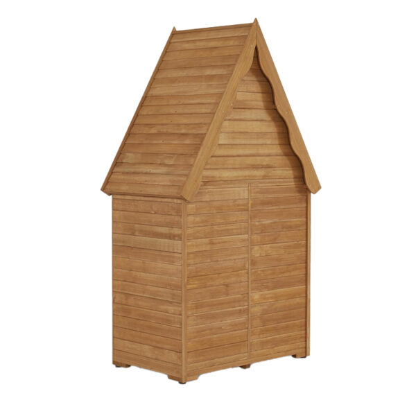 Waterproof Wooden Outdoor Storage Cabinet with Adjustable Shelves