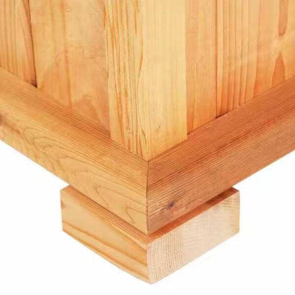 Wooden Raised Garden Planter Box with Drainage