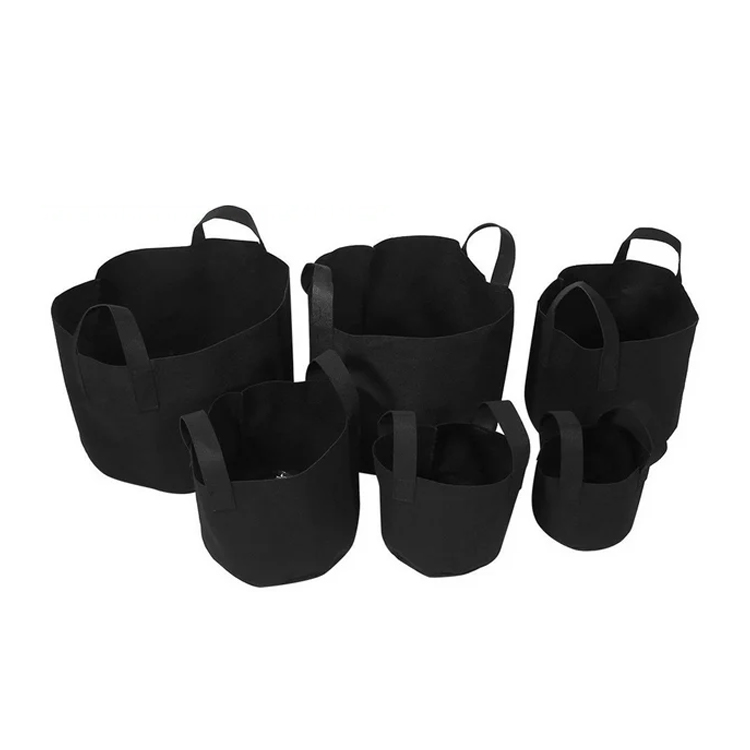 Round Plant Grow Bags with Handles