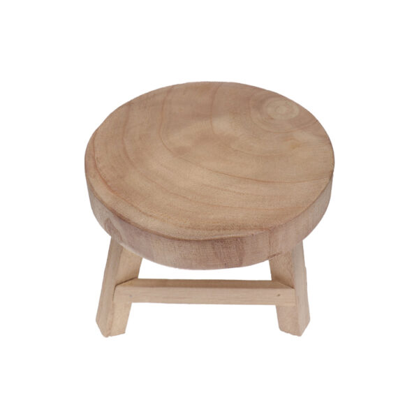 Solid Wood Plant Display Stool​​