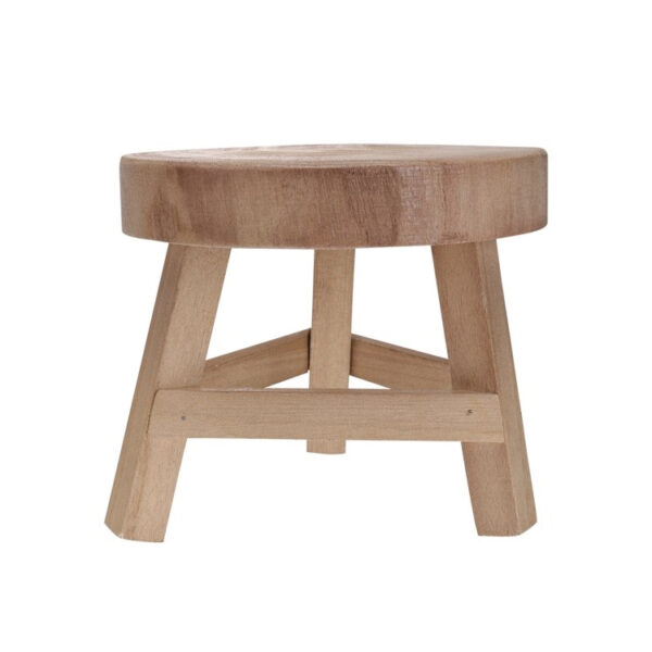 Solid Wood Plant Display Stool​​