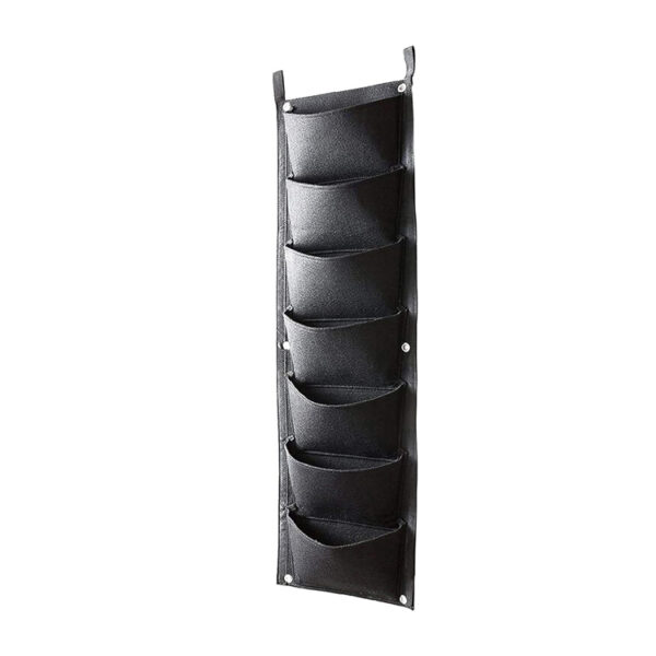 ​​7-Pocket Hanging Planter for Vertical Gardens​​