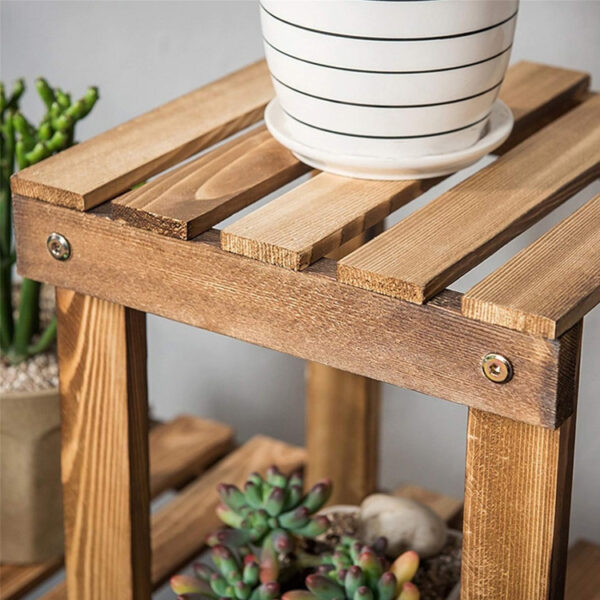 ​​9-Tier Bamboo Storage Shelf​​