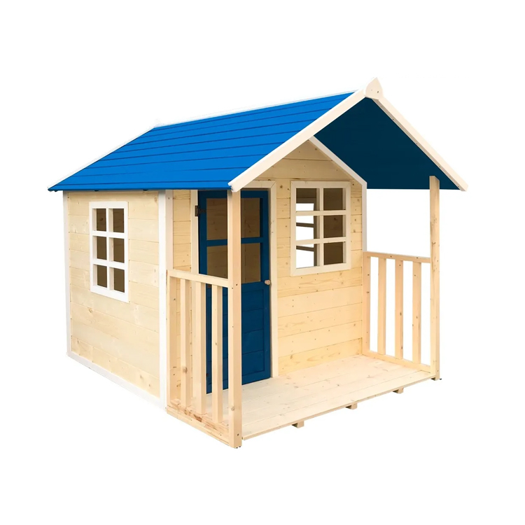 ​​Children's Wooden Outdoor Hide and Seek Cubby House