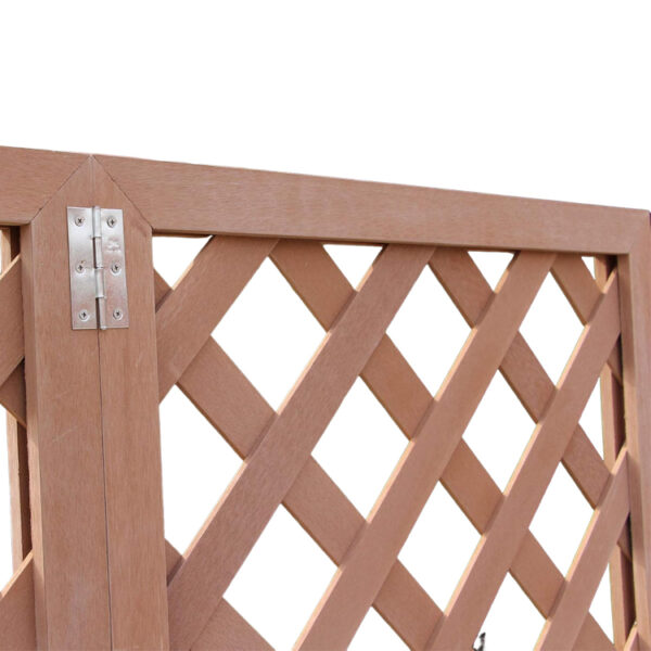 ​​Folding Wood Lattice Screen