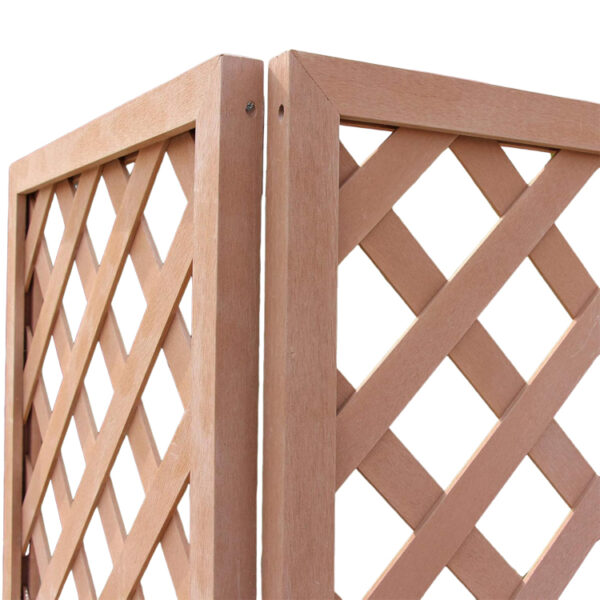 ​​Folding Wood Lattice Screen