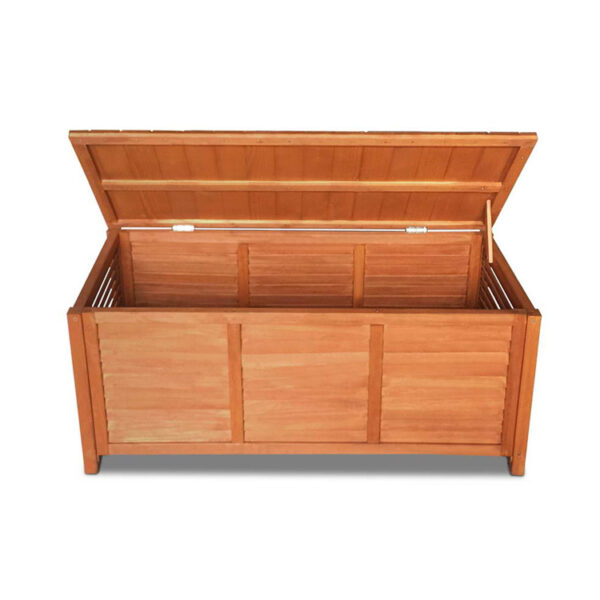 ​​Outdoor Wooden Storage Bench Seat​​