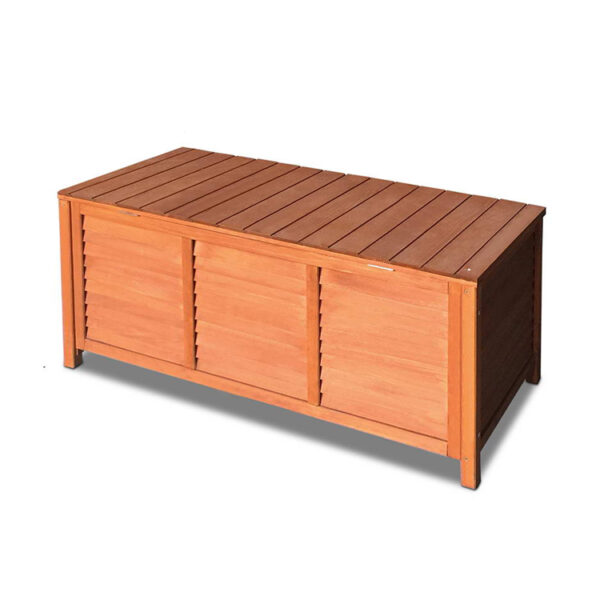 ​​Outdoor Wooden Storage Bench Seat​​