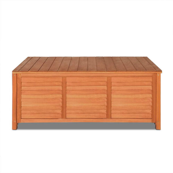 ​​Outdoor Wooden Storage Bench Seat​​