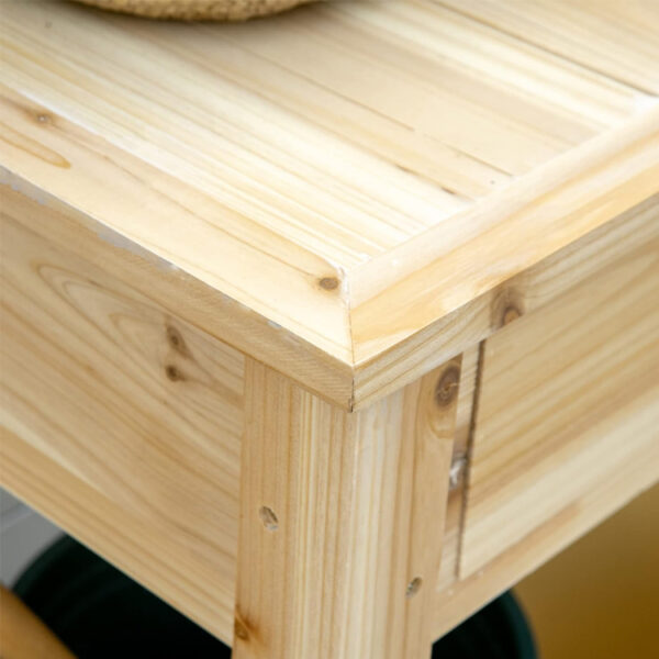 ​​Wooden Potting Bench for Outdoor Garden​​