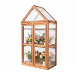 3 Tier Mini Greenhouse FirPine Wood