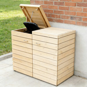 Garbage Can Enclosure, 120L Bins, 131x68x113cm​
