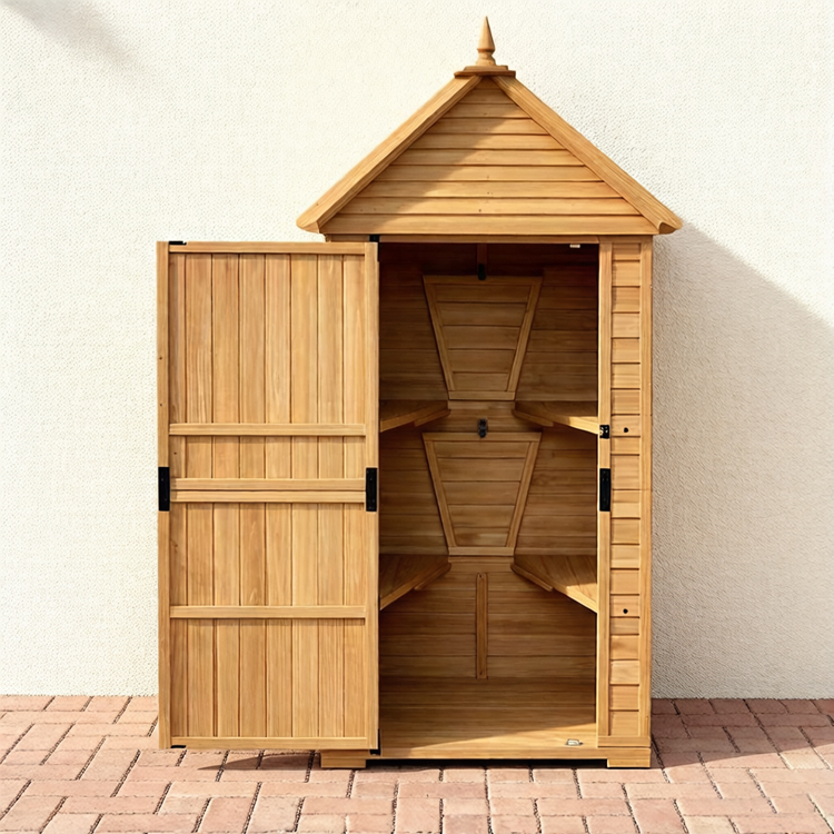 Garden Storage Cabinet Wood 248×90×90cm
