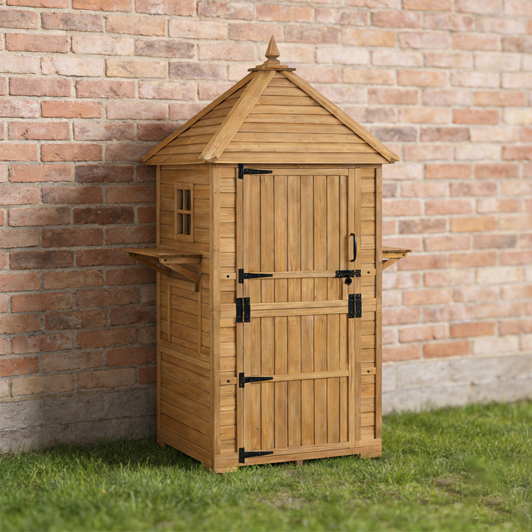 Garden Storage Cabinet Wood 248×90×90cm