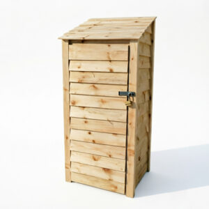 Garden Storage Shed Fir Wood 79×81×180cm