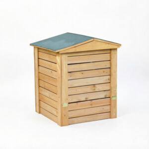 Premium Wooden Beehive Garden Composter – Slatted Outdoor Compost Bin