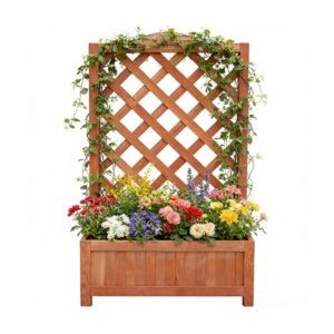 Raised Garden Boxes FirPine Wood 100×62×23cm